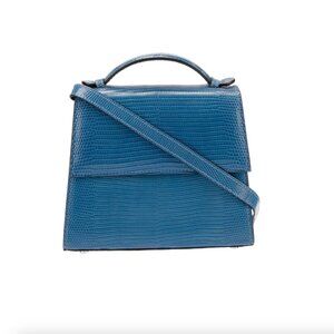 Hunting Season Blue Top Handle Bag - Never Worn